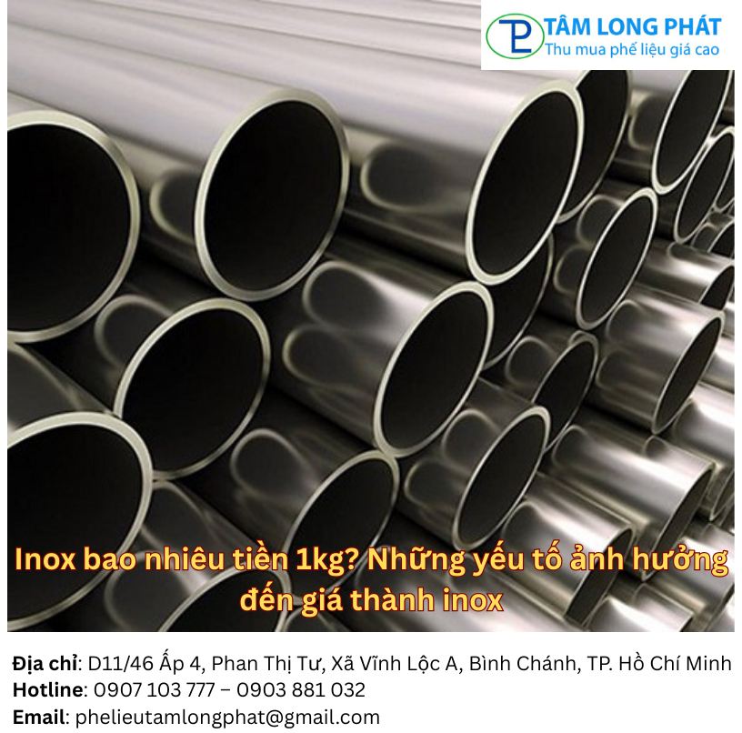 Inox bao nhiêu tiền 1kg? Những yếu tố ảnh hưởng đến giá thành inox