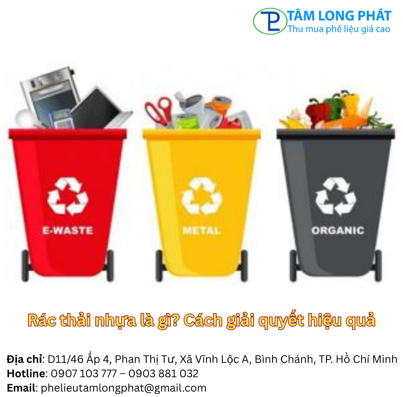 Rác hữu cơ, rác vô cơ và rác tái chế là gì?