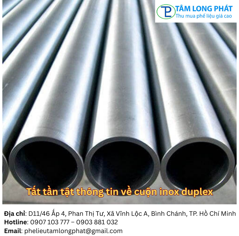 Tất tần tật thông tin về cuộn inox duplex