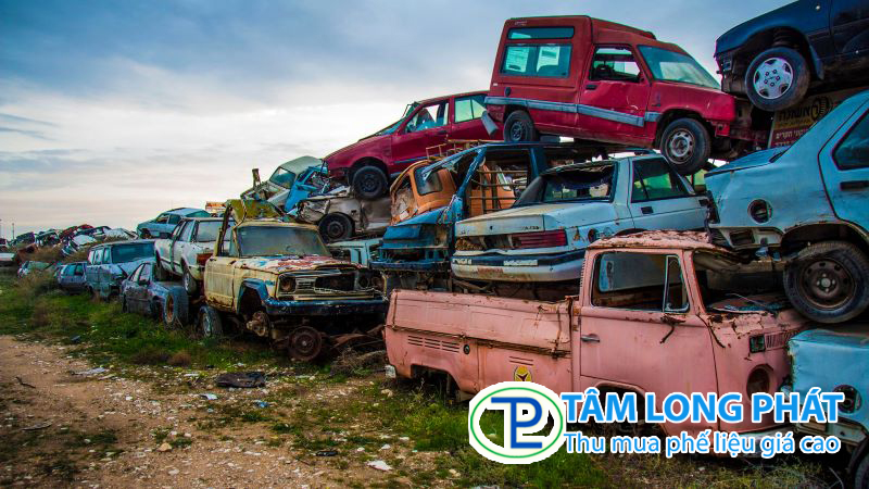 Phế Liệu Tâm Long Phát nhận thu mua nhiều loại xe phế liệu trên thị trường