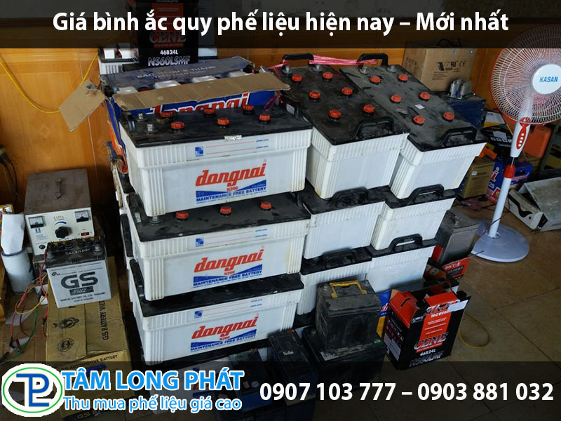Giá bình ắc quy phế liệu hiện nay – Mới nhất