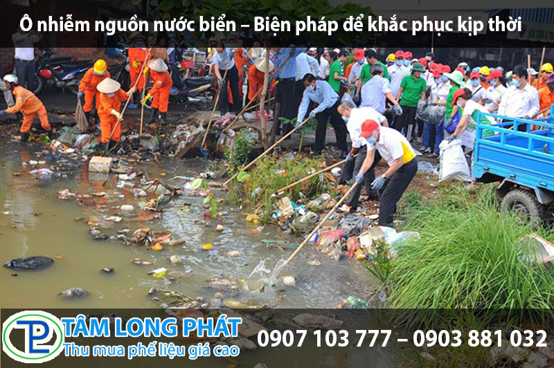 Ô nhiễm nguồn nước biển – Biện pháp để khắc phục kịp thời