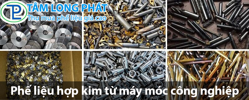 Phế liệu hợp kim từ máy móc công nghiệp