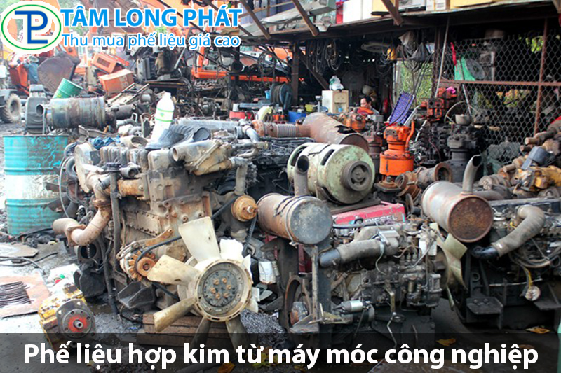 Phế liệu hợp kim từ máy móc công nghiệp
