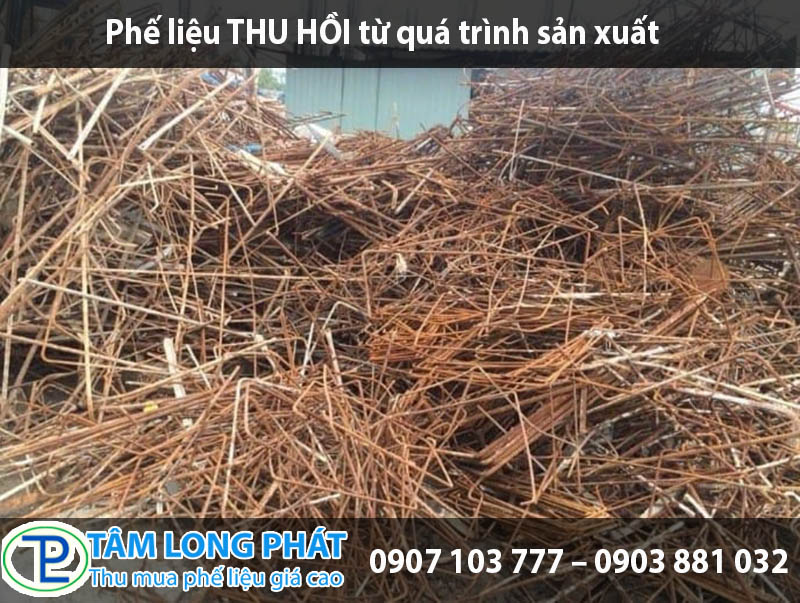 Phế liệu THU HỒI từ quá trình sản xuất