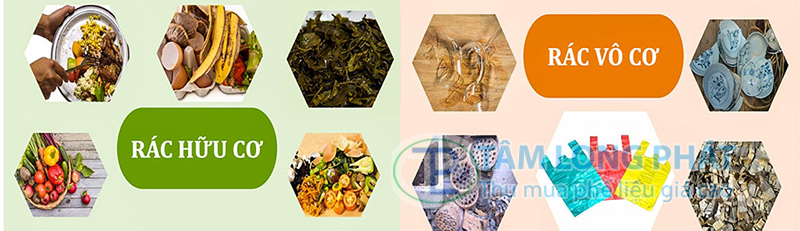 Rác hữu cơ, rác vô cơ và rác tái chế là gì?
