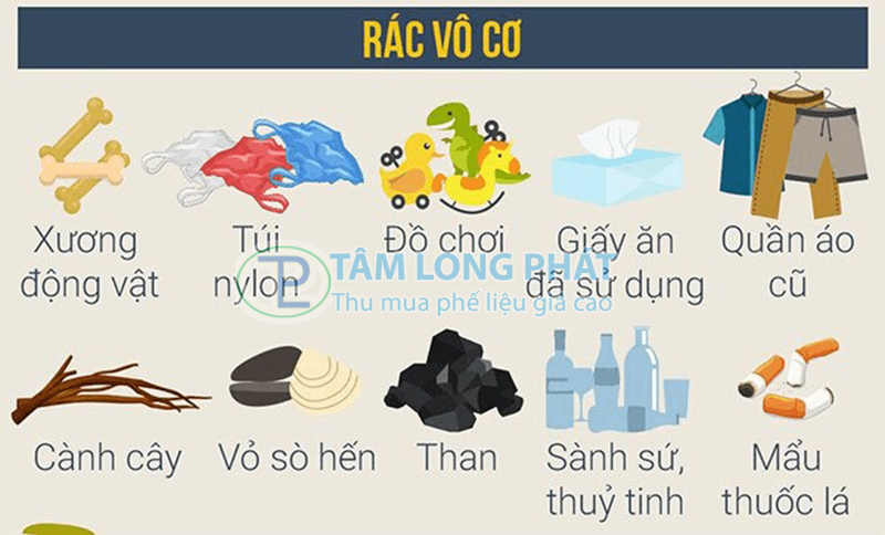 Rác hữu cơ, rác vô cơ và rác tái chế là gì?