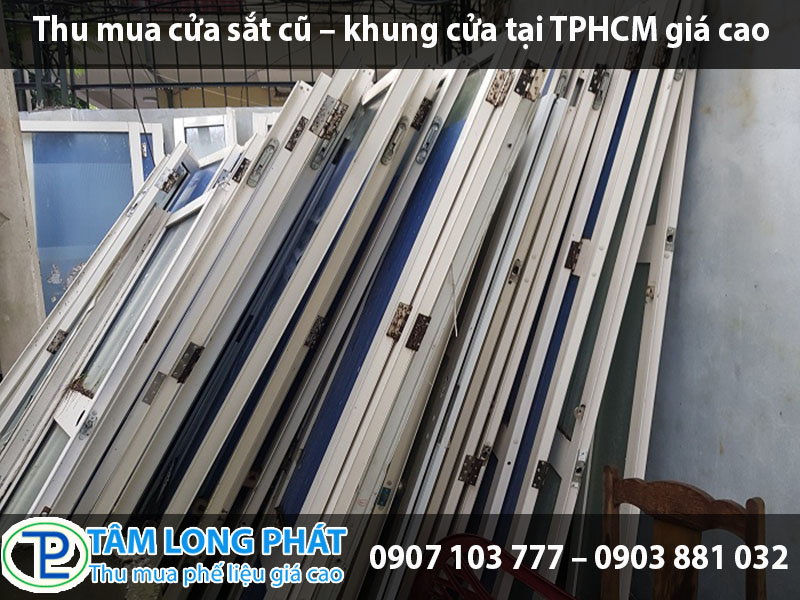 Thu mua cửa sắt cũ – khung cửa tại TPHCM giá cao