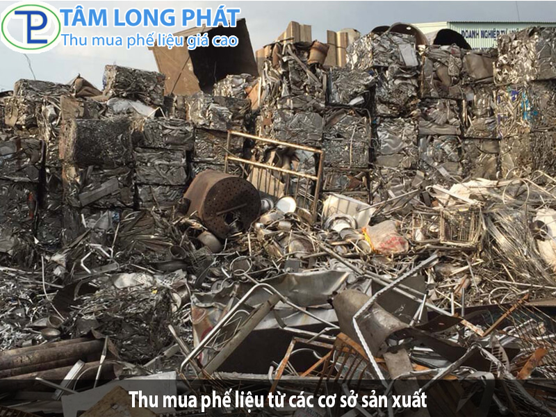 Thu mua phế liệu từ các cơ sở sản xuất