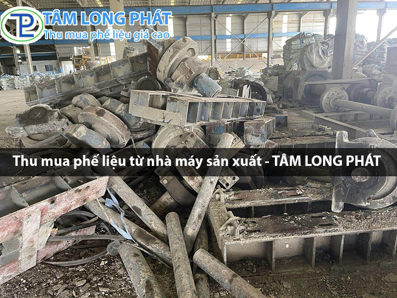 Thu mua phế liệu từ nhà máy sản xuất