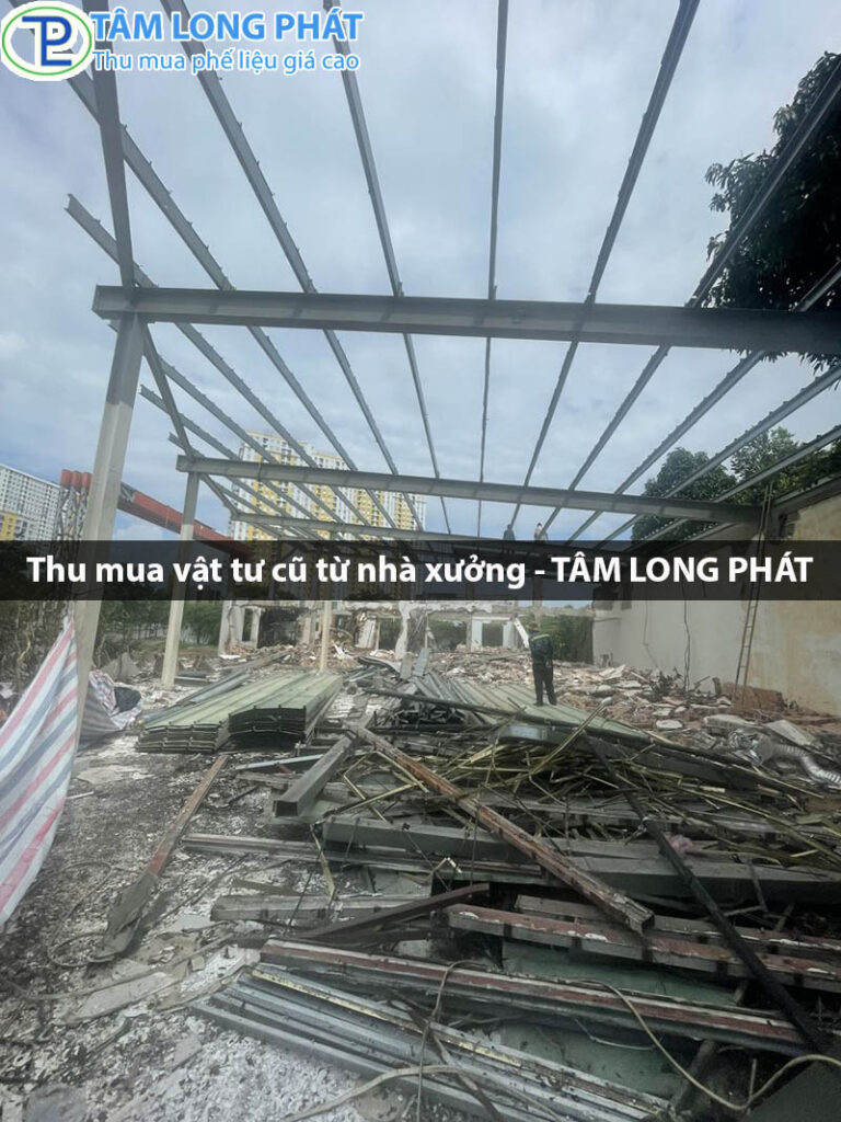 Thu mua vật tư cũ từ nhà xưởng