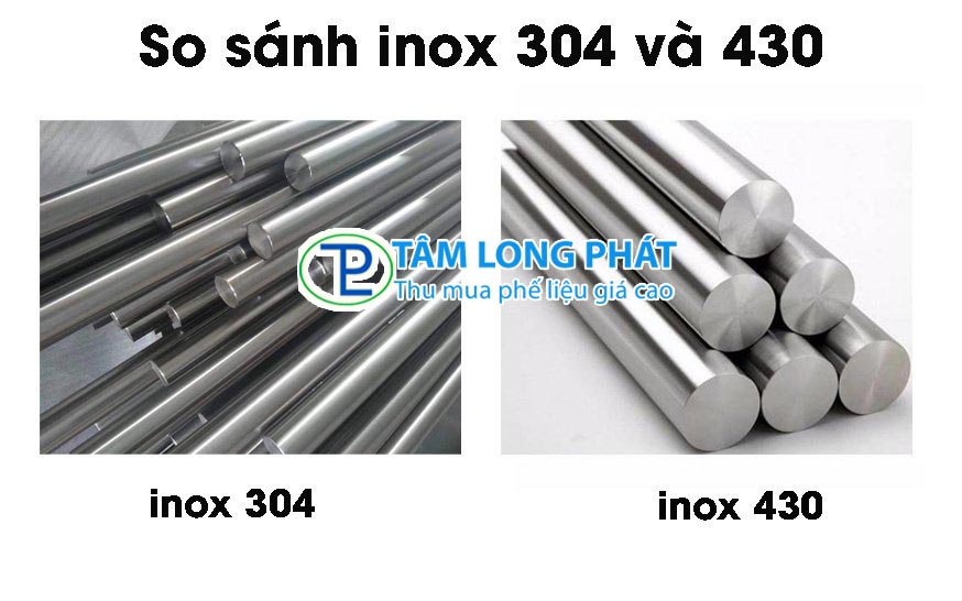 So sánh inox 304 và 430 – những điều mà bạn nên biết