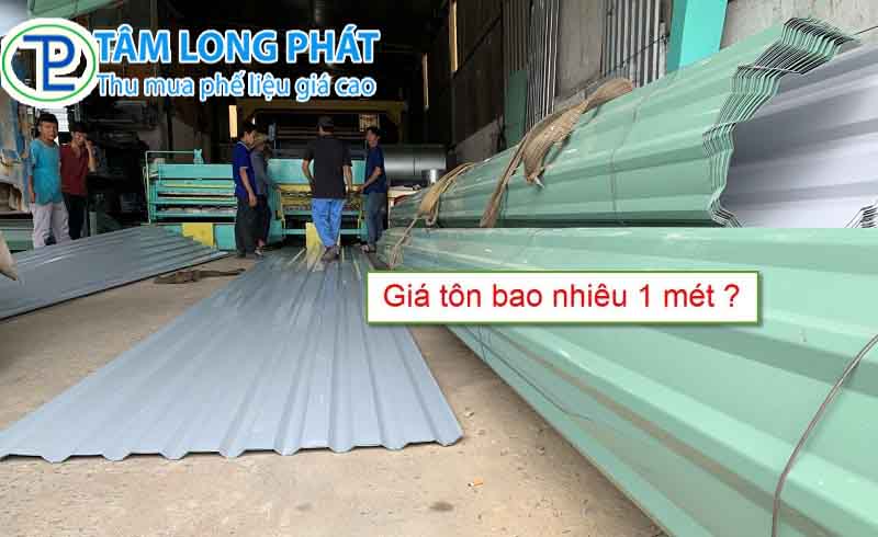 Tôn thường bao nhiêu tiền 1m2